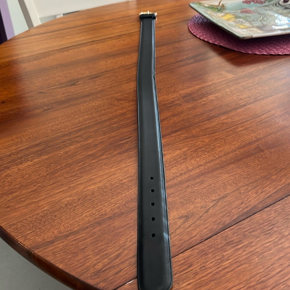 Leather Coach Belt NWOT medium 36 1/2”